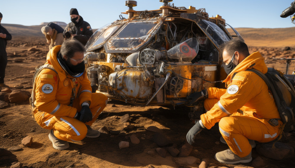 Ciencia / Alta tecnología - El helicóptero de Ingenio comienza a desplegarse en Marte